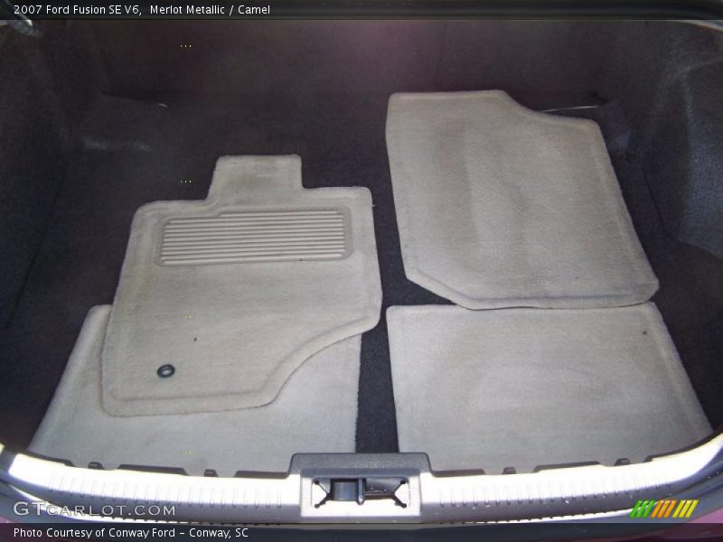 Merlot Metallic / Camel 2007 Ford Fusion SE V6