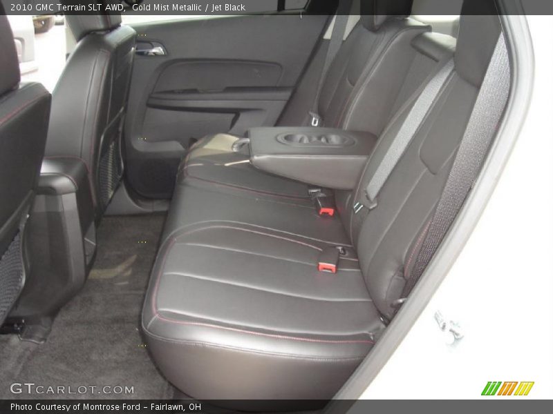 Gold Mist Metallic / Jet Black 2010 GMC Terrain SLT AWD