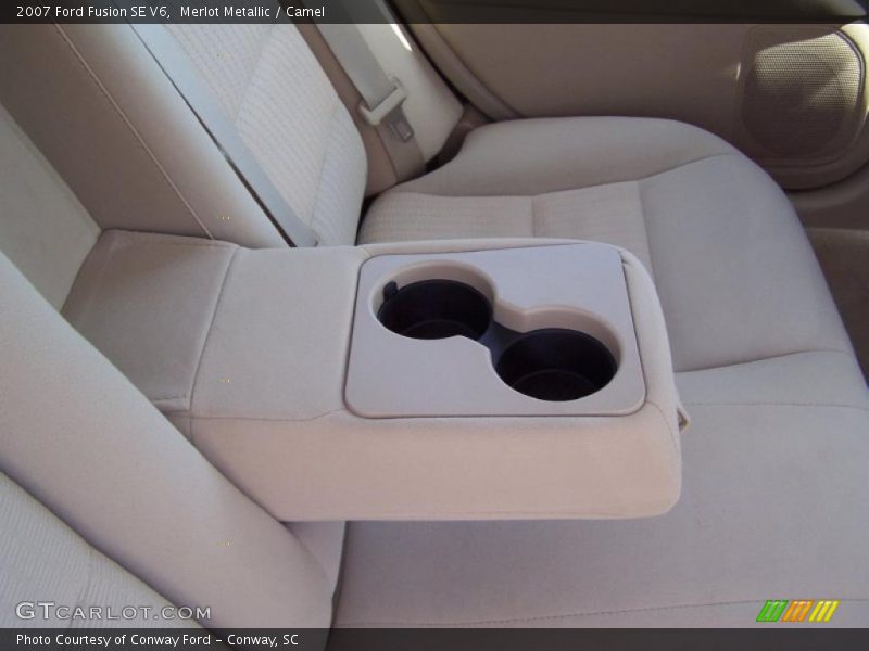 Merlot Metallic / Camel 2007 Ford Fusion SE V6