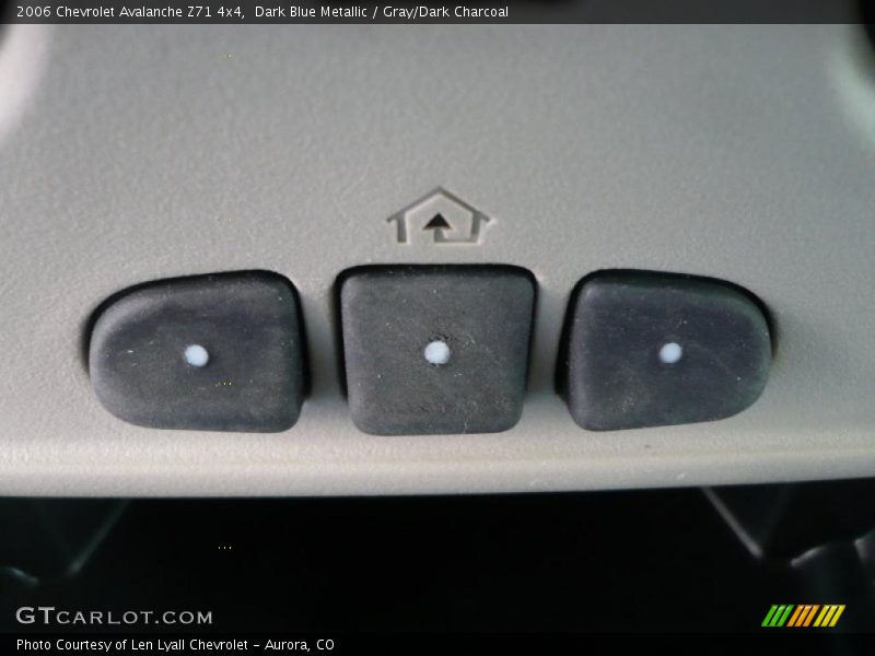 Dark Blue Metallic / Gray/Dark Charcoal 2006 Chevrolet Avalanche Z71 4x4