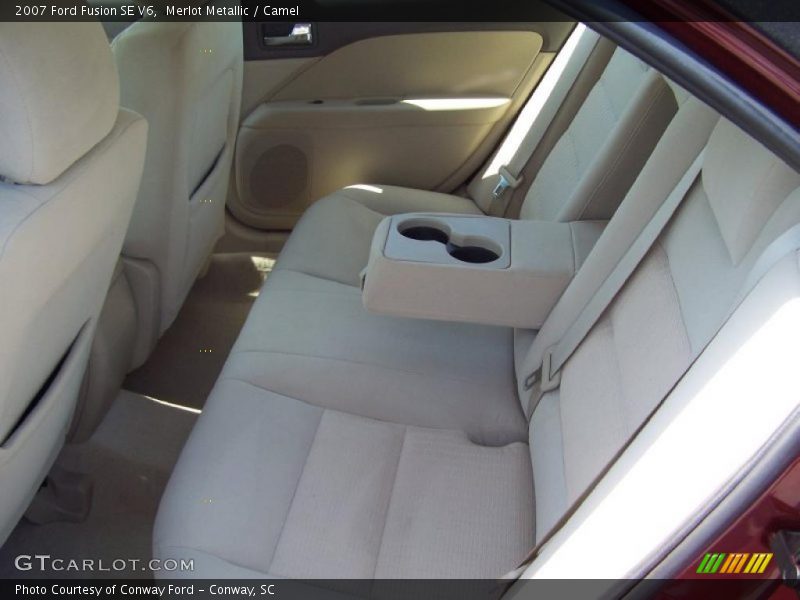 Merlot Metallic / Camel 2007 Ford Fusion SE V6