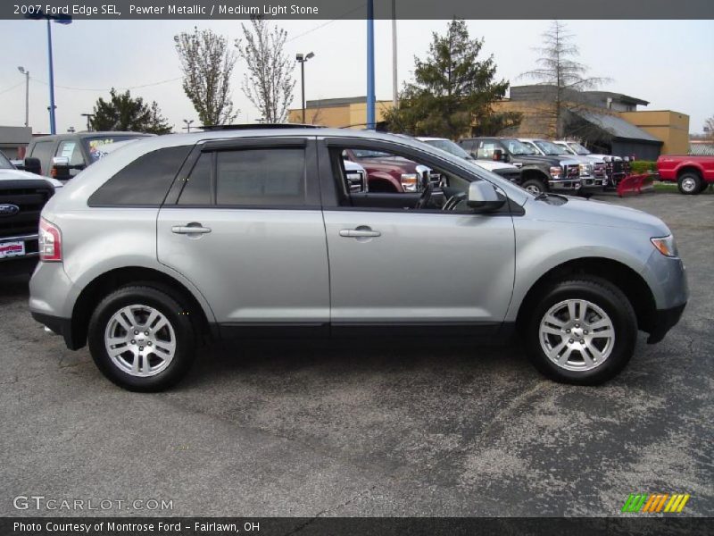 Pewter Metallic / Medium Light Stone 2007 Ford Edge SEL