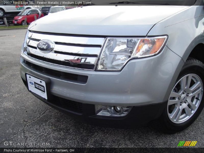 Pewter Metallic / Medium Light Stone 2007 Ford Edge SEL