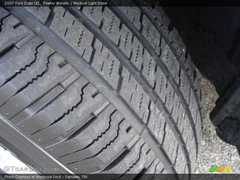 Pewter Metallic / Medium Light Stone 2007 Ford Edge SEL