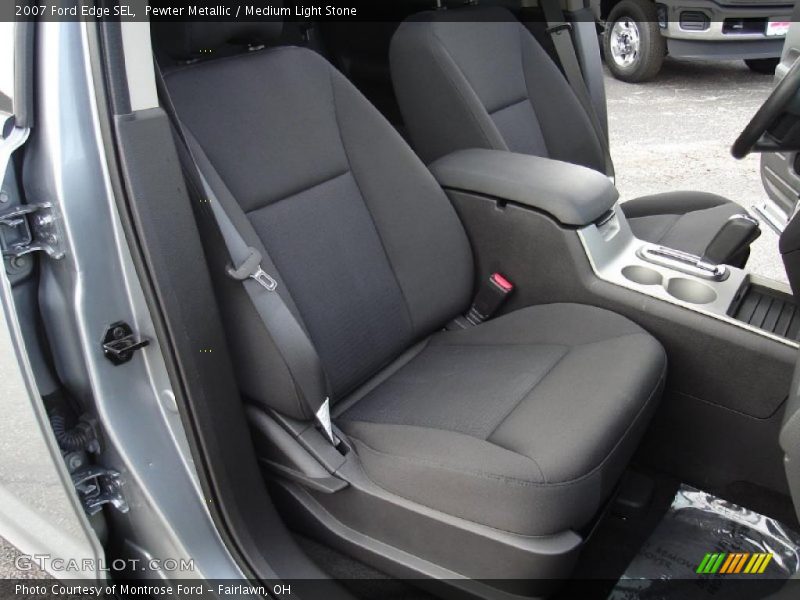 Pewter Metallic / Medium Light Stone 2007 Ford Edge SEL