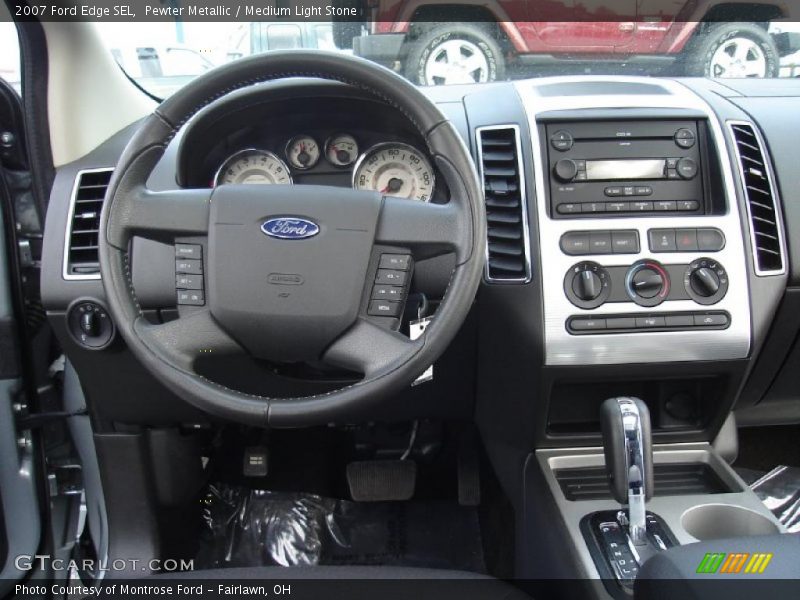 Pewter Metallic / Medium Light Stone 2007 Ford Edge SEL