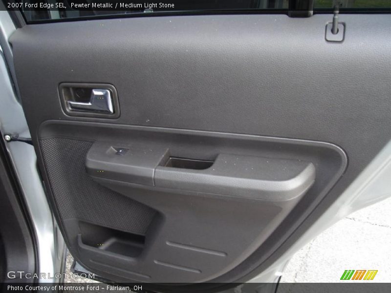 Pewter Metallic / Medium Light Stone 2007 Ford Edge SEL