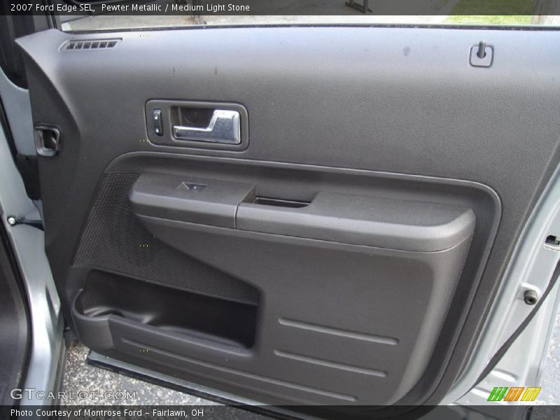 Pewter Metallic / Medium Light Stone 2007 Ford Edge SEL