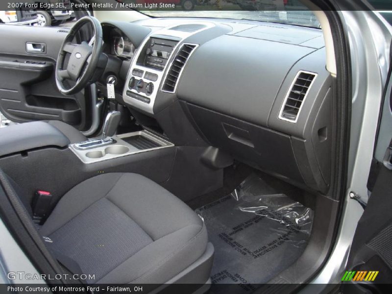 Pewter Metallic / Medium Light Stone 2007 Ford Edge SEL