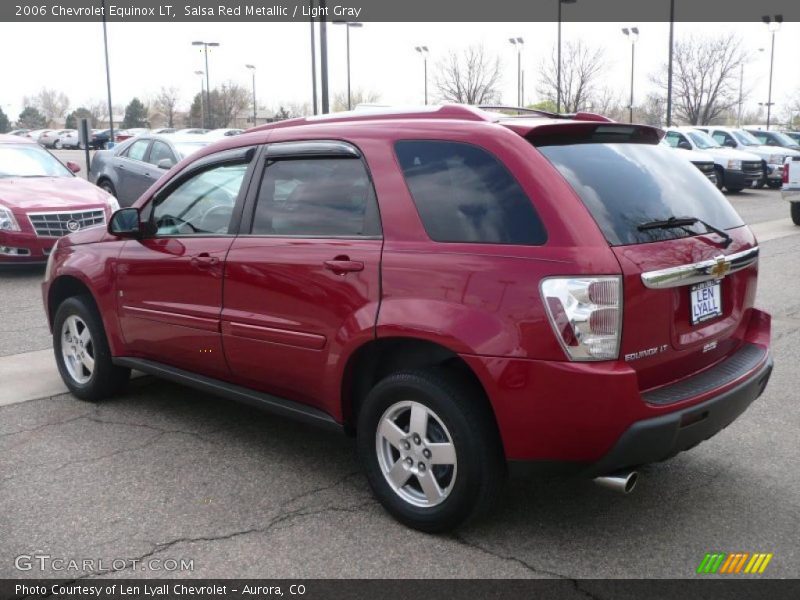 Salsa Red Metallic / Light Gray 2006 Chevrolet Equinox LT