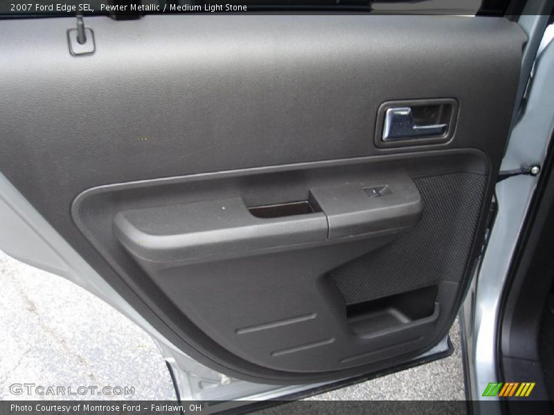 Pewter Metallic / Medium Light Stone 2007 Ford Edge SEL