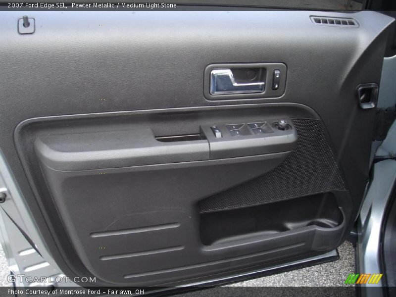 Pewter Metallic / Medium Light Stone 2007 Ford Edge SEL
