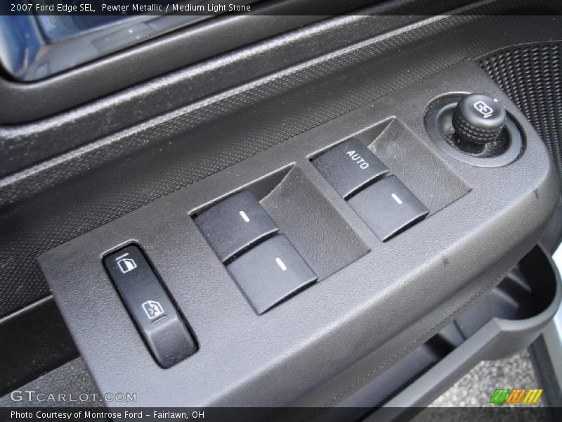 Pewter Metallic / Medium Light Stone 2007 Ford Edge SEL