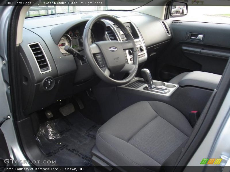 Pewter Metallic / Medium Light Stone 2007 Ford Edge SEL