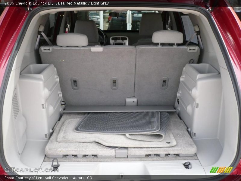 Salsa Red Metallic / Light Gray 2006 Chevrolet Equinox LT