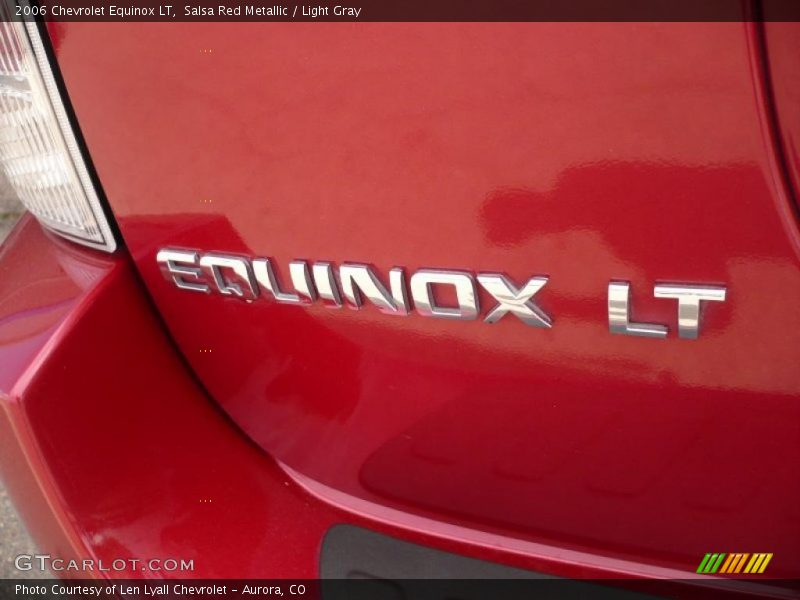 Salsa Red Metallic / Light Gray 2006 Chevrolet Equinox LT