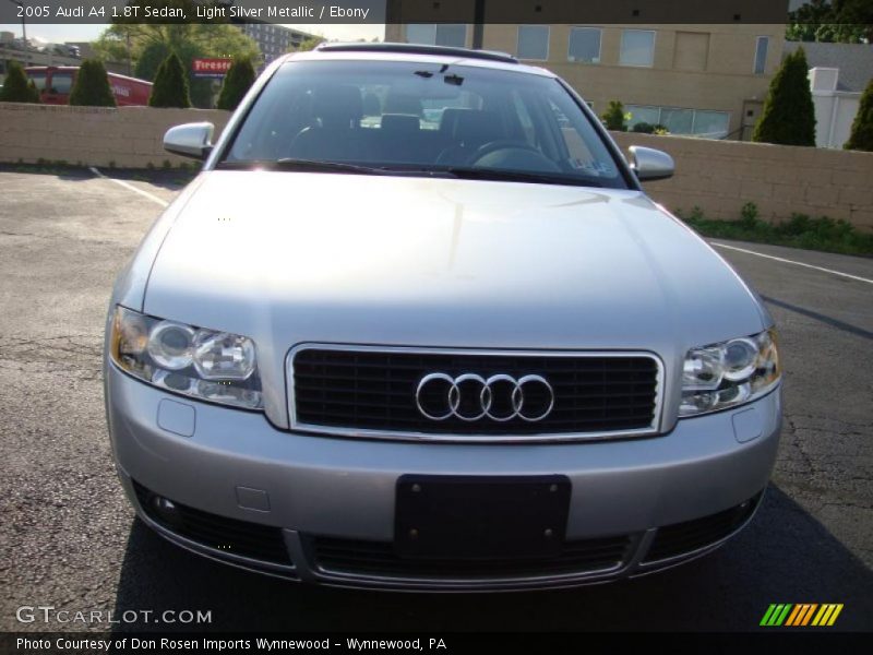Light Silver Metallic / Ebony 2005 Audi A4 1.8T Sedan