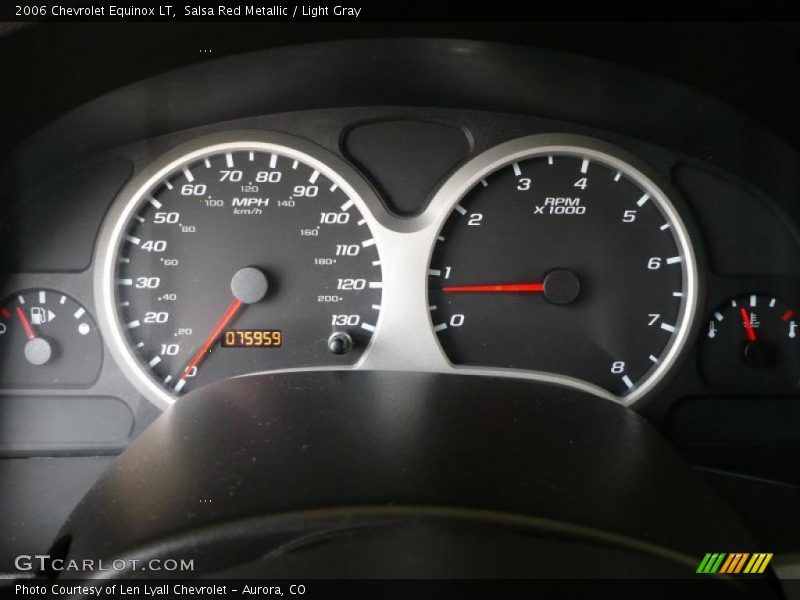 Salsa Red Metallic / Light Gray 2006 Chevrolet Equinox LT