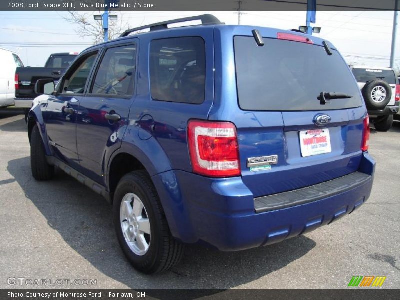 Vista Blue Metallic / Stone 2008 Ford Escape XLT