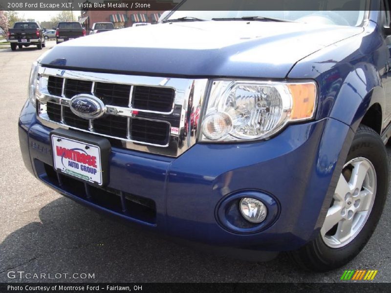 Vista Blue Metallic / Stone 2008 Ford Escape XLT