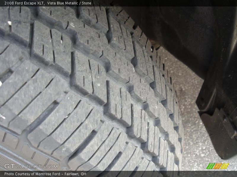 Vista Blue Metallic / Stone 2008 Ford Escape XLT