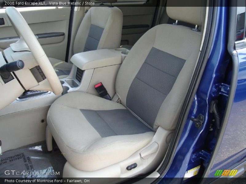 Vista Blue Metallic / Stone 2008 Ford Escape XLT