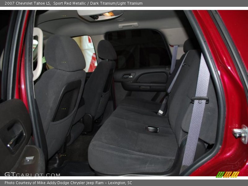 Sport Red Metallic / Dark Titanium/Light Titanium 2007 Chevrolet Tahoe LS