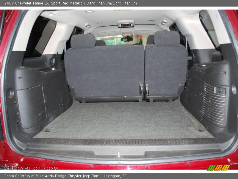 Sport Red Metallic / Dark Titanium/Light Titanium 2007 Chevrolet Tahoe LS