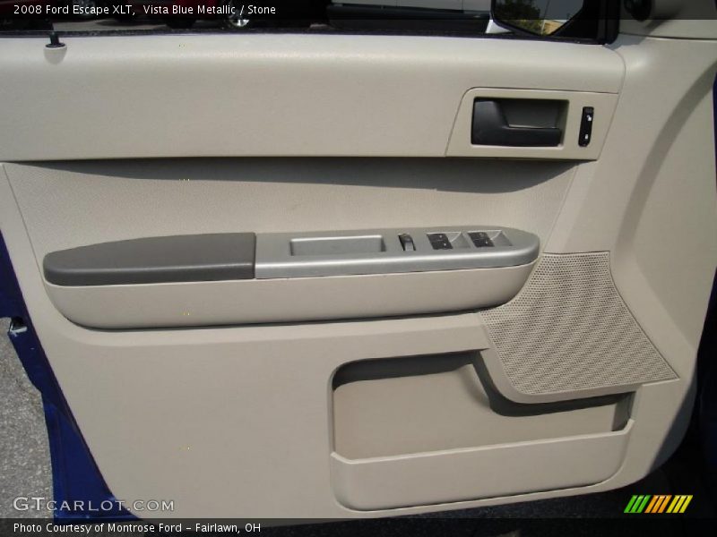 Vista Blue Metallic / Stone 2008 Ford Escape XLT