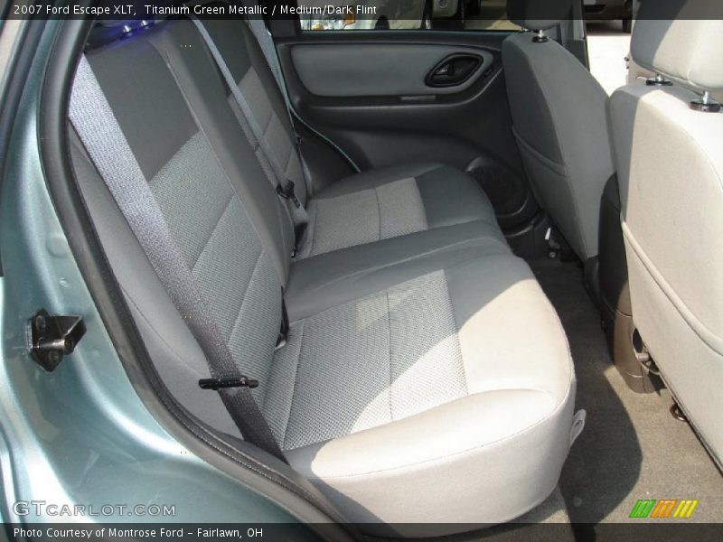 Titanium Green Metallic / Medium/Dark Flint 2007 Ford Escape XLT