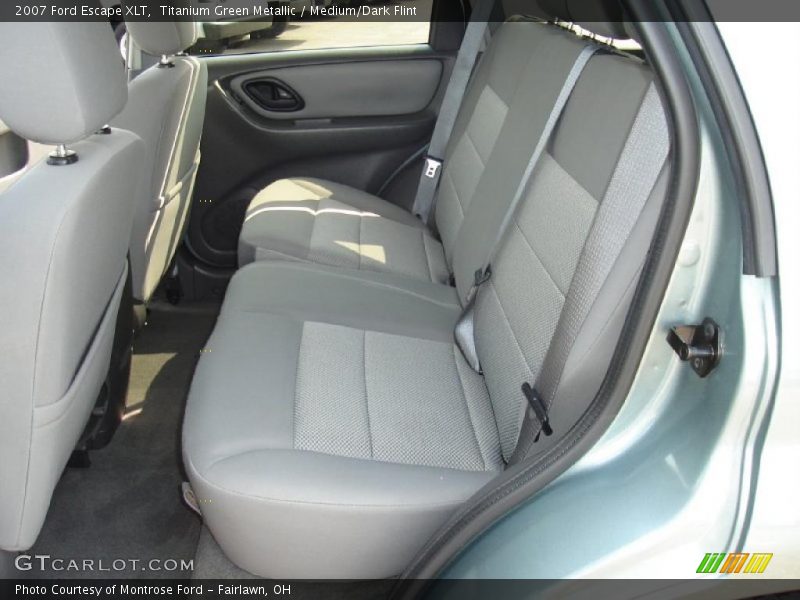 Titanium Green Metallic / Medium/Dark Flint 2007 Ford Escape XLT