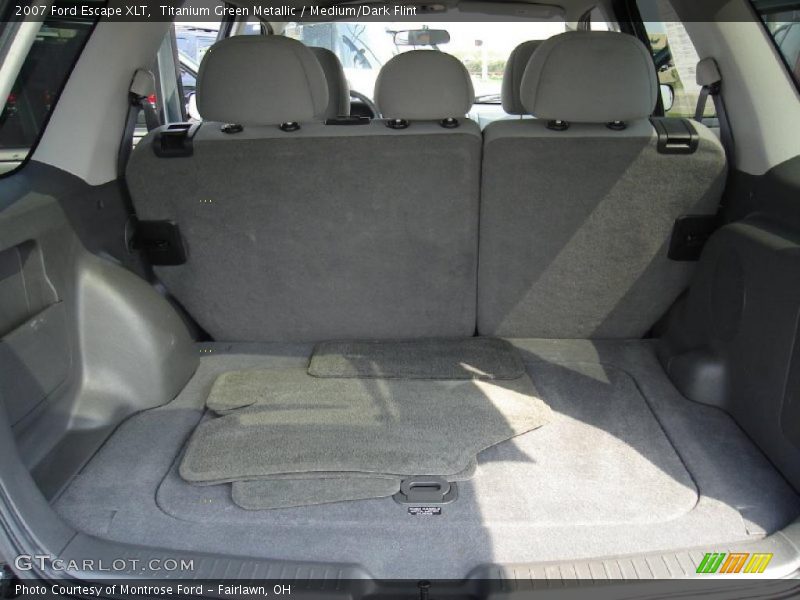 Titanium Green Metallic / Medium/Dark Flint 2007 Ford Escape XLT