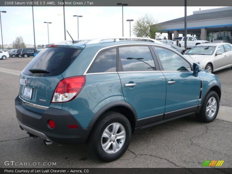 Sea Mist Green / Tan 2008 Saturn VUE XE 3.5 AWD