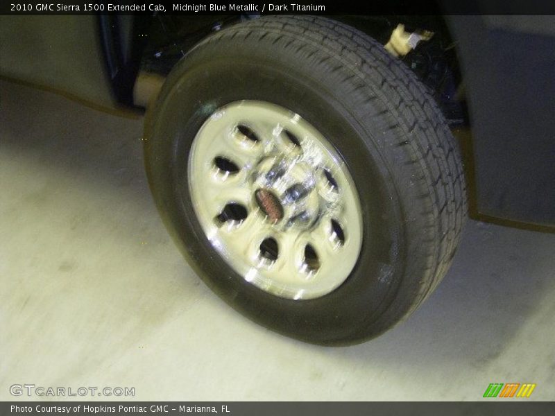 Midnight Blue Metallic / Dark Titanium 2010 GMC Sierra 1500 Extended Cab