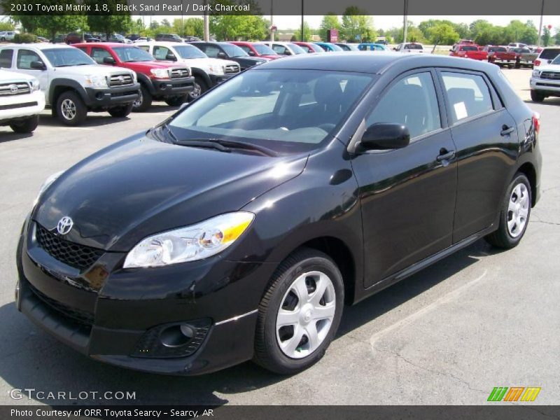 Black Sand Pearl / Dark Charcoal 2010 Toyota Matrix 1.8