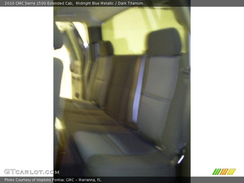 Midnight Blue Metallic / Dark Titanium 2010 GMC Sierra 1500 Extended Cab