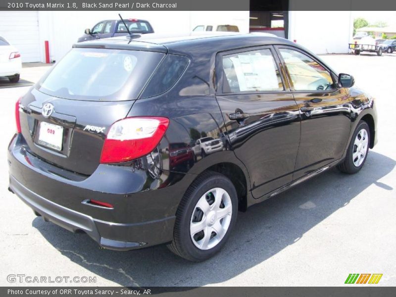 Black Sand Pearl / Dark Charcoal 2010 Toyota Matrix 1.8