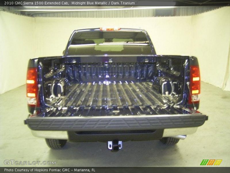 Midnight Blue Metallic / Dark Titanium 2010 GMC Sierra 1500 Extended Cab