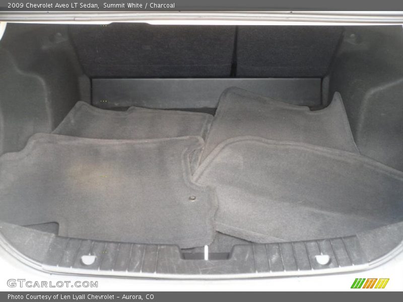 Summit White / Charcoal 2009 Chevrolet Aveo LT Sedan