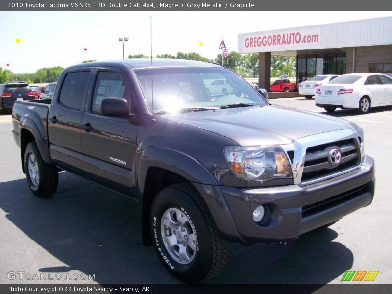 Magnetic Gray Metallic / Graphite 2010 Toyota Tacoma V6 SR5 TRD Double Cab 4x4