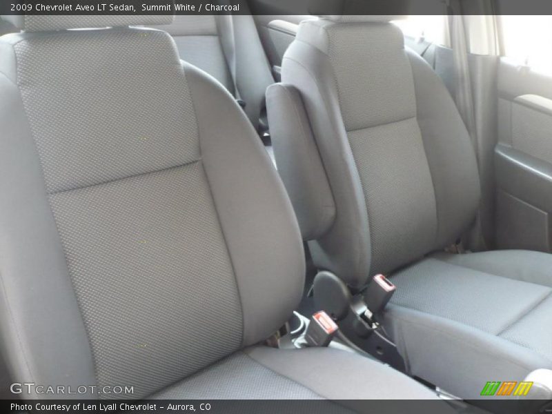 Summit White / Charcoal 2009 Chevrolet Aveo LT Sedan