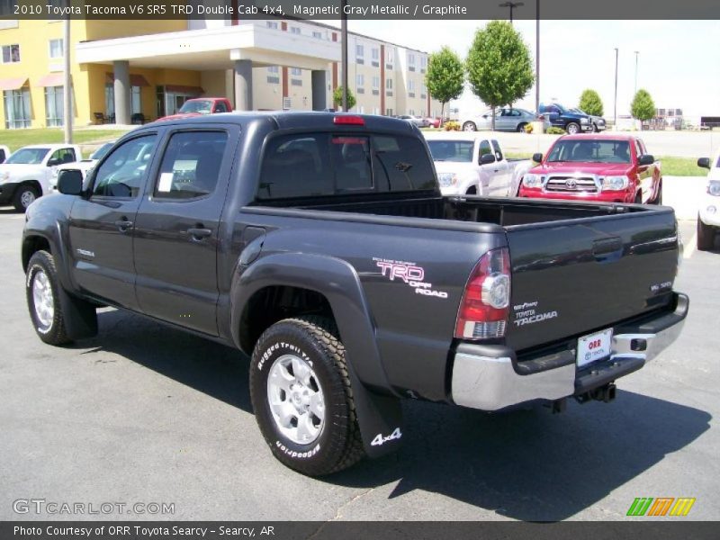 Magnetic Gray Metallic / Graphite 2010 Toyota Tacoma V6 SR5 TRD Double Cab 4x4