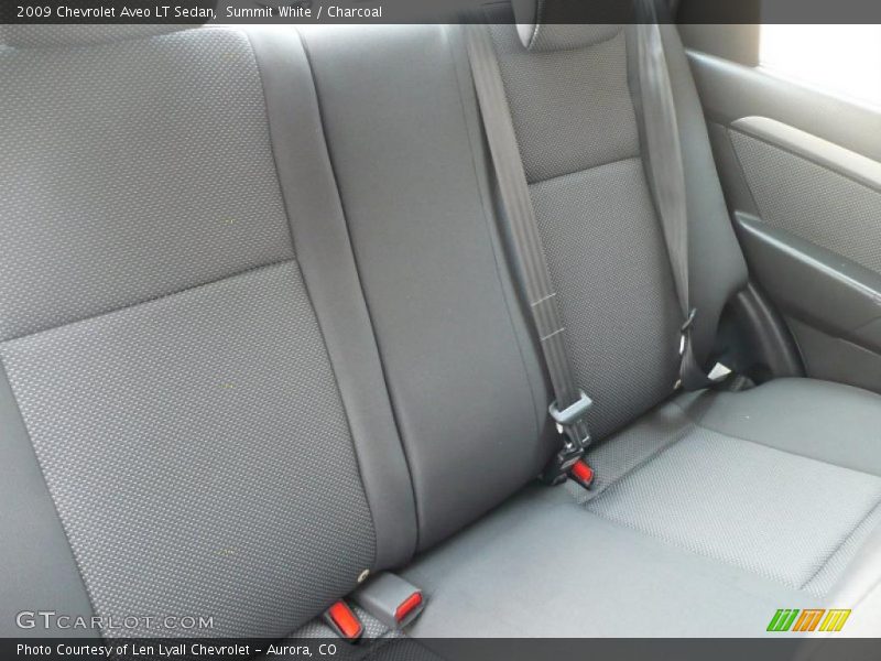Summit White / Charcoal 2009 Chevrolet Aveo LT Sedan