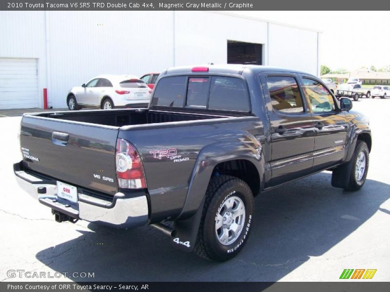 Magnetic Gray Metallic / Graphite 2010 Toyota Tacoma V6 SR5 TRD Double Cab 4x4