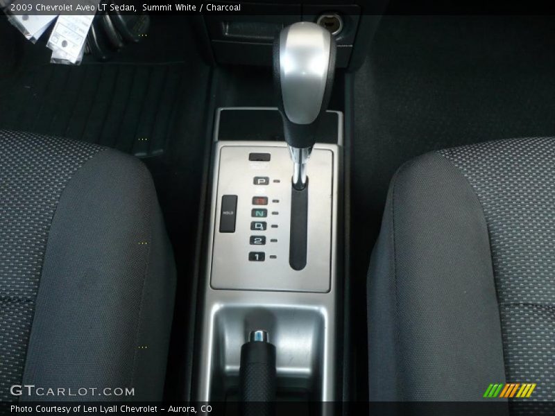 Summit White / Charcoal 2009 Chevrolet Aveo LT Sedan
