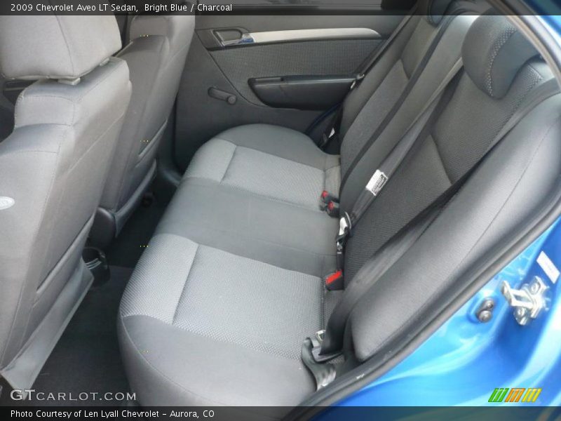 Bright Blue / Charcoal 2009 Chevrolet Aveo LT Sedan