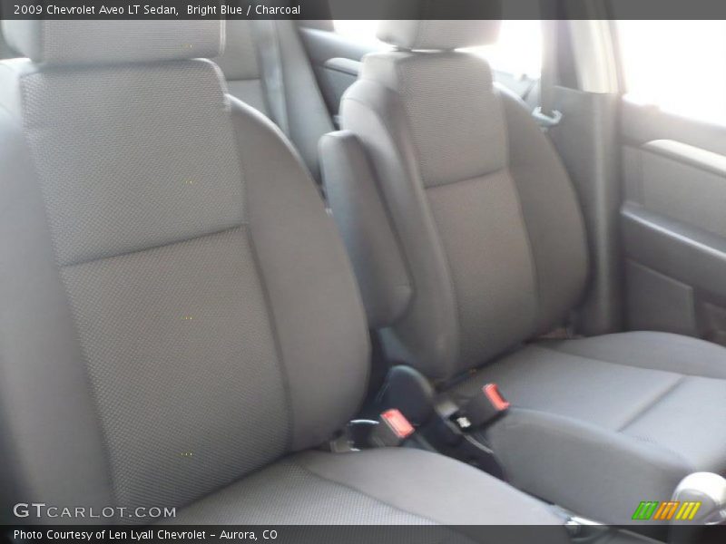 Bright Blue / Charcoal 2009 Chevrolet Aveo LT Sedan