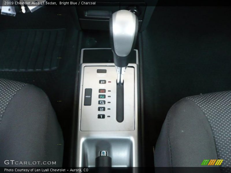 Bright Blue / Charcoal 2009 Chevrolet Aveo LT Sedan