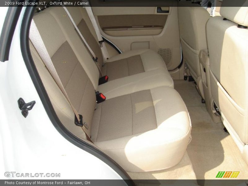 Oxford White / Camel 2009 Ford Escape XLT