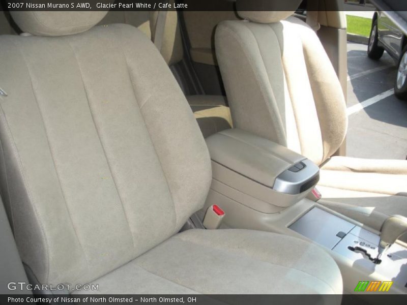 Glacier Pearl White / Cafe Latte 2007 Nissan Murano S AWD